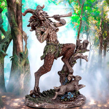Load image into Gallery viewer, Satyr Nature Spirit Figurine Mystical Statue Home Decor Ornament Mythical Creature
