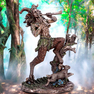 Satyr Nature Spirit Figurine Mystical Statue Home Decor Ornament Mythical Creature