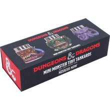 Load image into Gallery viewer, Dungeons &amp; Dragons Mini Monster Tankards Set Mimic Spectator Flayer Collectible
