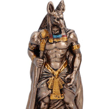 Load image into Gallery viewer, Small Anubis Egyptian God Mini Figurine Afterlife Deity Statue Mythology Decor
