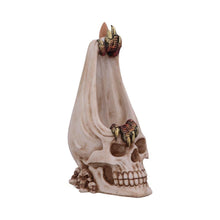 Laden Sie das Bild in den Galerie-Viewer, Gothic Dragon Skull Backflow Incense Burner - Fantasy Statue Home Decor 23.5cm
