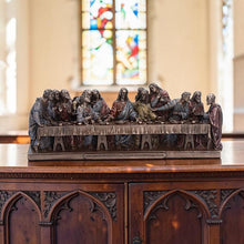 Load image into Gallery viewer, Last Supper Statue Figurine Ornament Jesus Christ 12 Apostles Christian Decor
