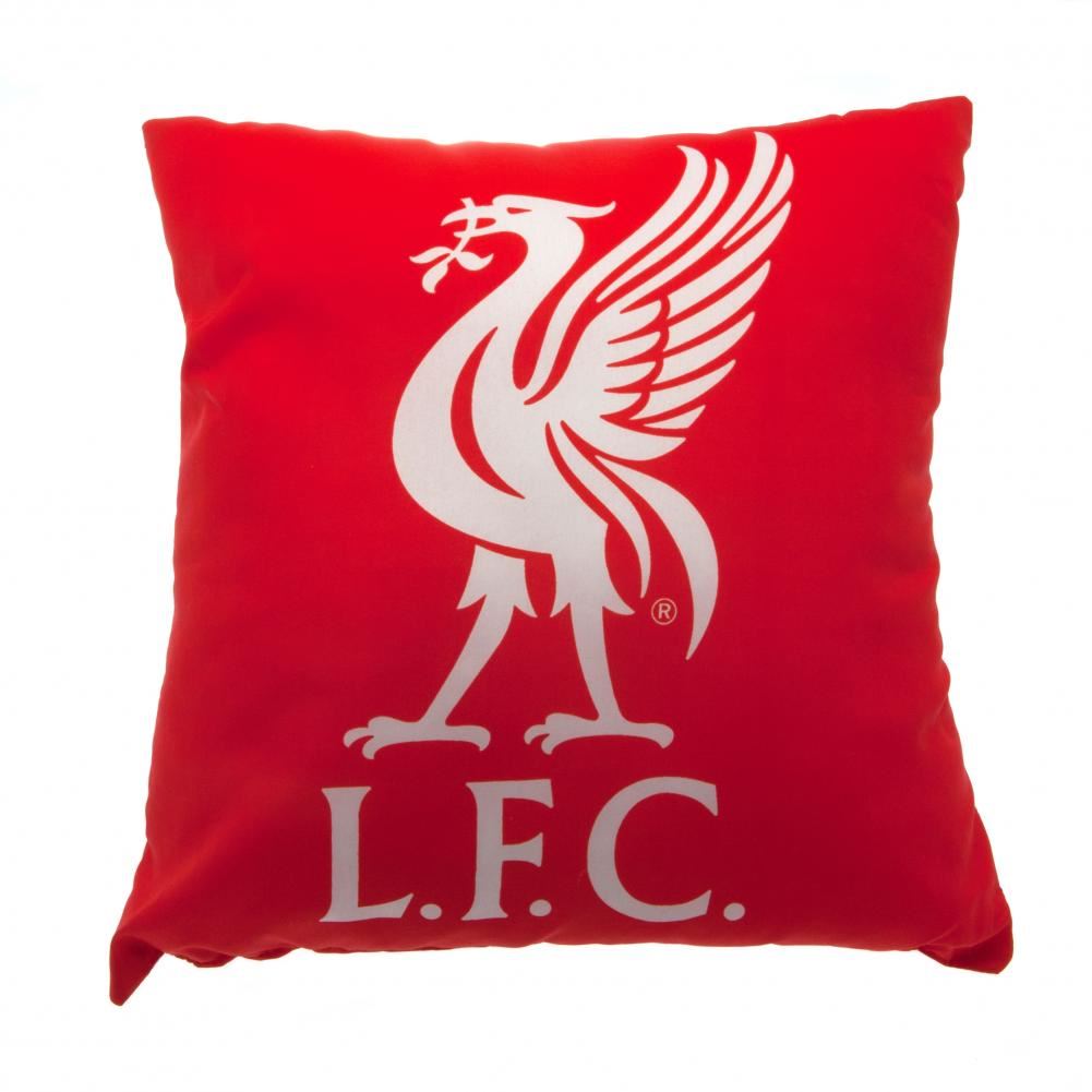 Liverpool FC Cushion Supporter Memorabilia Pillow Club Logo Gift Idea for Fans
