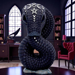Mystical Ouroboros Figurine Snake Decor Occult Cult Cuties Serpent Sculpture Art