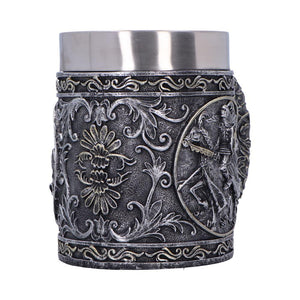 Medieval Knight Tankard Gothic Crusader Mug Templar Warrior Chalice Drinkware
