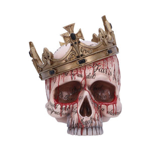 Macbeth Gothic Skull Ornament, Shakespeare Decor, Gothic Art Statue Collectible Gift