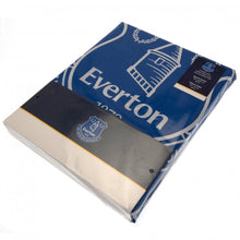 Load image into Gallery viewer, Everton FC Reversible Duvet Cover &amp; Pillowcase Official Football Club Bedding Set
