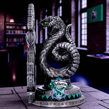 Load image into Gallery viewer, Collectable Slytherin Serpent Bookend Statue Harry Potter Home Office Library
