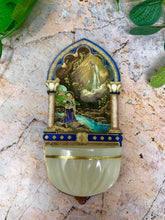 Load image into Gallery viewer, Our Lady of Lourdes Water Font Mary Wall Plaque Ornament for Home or Chapel
