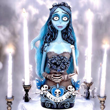 Load image into Gallery viewer, Official Corpse Bride Emily Bust Ornament Tim Burton Gothic Collectible Resin Statue
