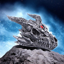 Load image into Gallery viewer, Nemesis Now Dragon Skull Tribal Flame Figurine - Gothic Decor 21.5cm
