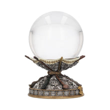 Load image into Gallery viewer, Wizarding World Harry Potter Crystal Ball &amp; Wand Stand Witchcraft Divination Art
