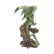 Load image into Gallery viewer, Forest Dragon Figurine Mystical Sculpture Gothic Fantasy Ornament mystical Collectable Art
