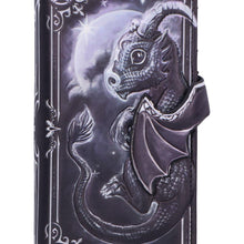 Load image into Gallery viewer, Lucifly Gothic Embossed Purse Moon Design Wallet Cult Cuties Dark Fantasy Gift
