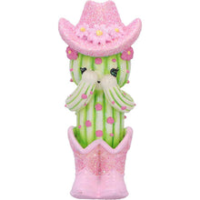 Load image into Gallery viewer, Three Wise Cactus Figurines Cute Novelty Ornament See Hear Speak Evil Decor
