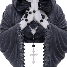 Laden Sie das Bild in den Galerie-Viewer, Gothic Prayer Nun Wall Plaque Witchy Hanging Dark Fallen Angel Figurine Art Decor
