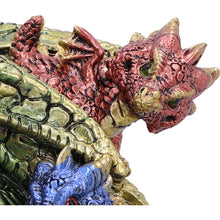 Load image into Gallery viewer, Fantasy Dragon Figurine Hatchling Ornament Gothic Mythical Creature Statue Art

