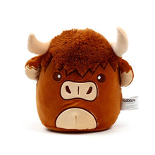 Load image into Gallery viewer, Squidglys Highland Coo Cow Plush Soft Stuffed Animal Cuddle Buddy Cute Gift 22cm
