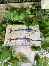 Load image into Gallery viewer, Vintage Style Handmade Mackerel Hinged Storage Box Reclaimed Wood-OsirisTradingUK
