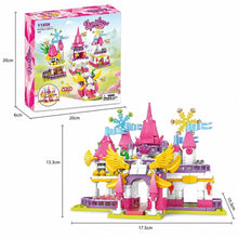 Load image into Gallery viewer, 355pcs Fairy Land Castle Puzzle Princess Magical Fantasy Construction Set Gift
