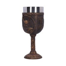 Load image into Gallery viewer, Thor Norse God of Thunder Goblet  Norse Mythology Viking Chalice drinking Glass
