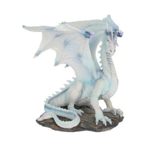 Ice Dragon Figurine by Nemesis Now – Gothic Fantasy Resin Statue 20.5cm