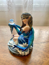 Load image into Gallery viewer, Enchanting Aquarius Zodiac Fairy Figurine – Mystical Resin Fairy with Crystal Ball, Astrological Birth Sign Ornament, Magical Home Decor-OsirisTradingUK
