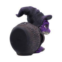 Load image into Gallery viewer, Whimsical Baby Dragon in Cauldron Gothic Witchcraft Fantasy Figurine Collectible
