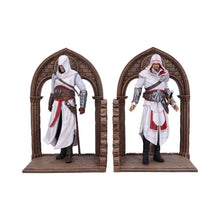 Load image into Gallery viewer, Assassin’s Creed Bookends Altaïr Ezio Figures Gamer Shelf Ornament Collectible
