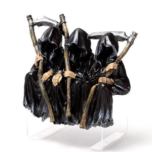 Gothic Reapers Shelf Sitters Figurine Skeleton Halloween Fantasy Art Ornament