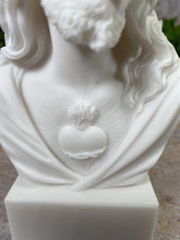 Load image into Gallery viewer, Exquisite Handcrafted Sacred Heart of Jesus Bust A Spiritual Masterpiece Religious Sculpture Catholic Statue-OsirisTradingUK
