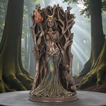 Load image into Gallery viewer, Hekate Goddess Statue Greek Mythology Figurine Pagan Wiccan Deity Witchcraft Altar Ornament
