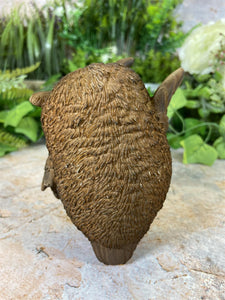 Hilarious Owl Resin Garden Ornament Home Decoration Lawn Decor-OsirisTradingUK
