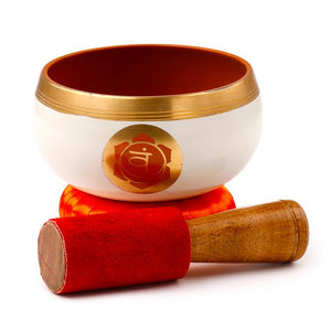 Chakra Healing Singing Bowl – Orange Sound Bowl for Meditation & Relaxation