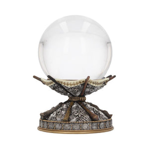 Wizarding World Harry Potter Crystal Ball & Wand Stand Witchcraft Divination Art