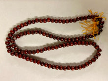 Load image into Gallery viewer, Authentic Rosewood Buddhist Prayer Mala - Handcrafted 108 Bead Rosary with Traditional Friendship Knot Gift Box - Meditation &amp; Spirituality
