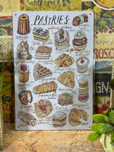 Load image into Gallery viewer, Metal Sign Global Pastries Artwork - Vintage Style Kitchen &amp; Cafe Decor 20x30cm-OsirisTradingUK

