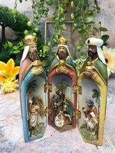 Load image into Gallery viewer, Nativity Triptych Religious Ornament Figurine Statue Symbol Worship Christmas
