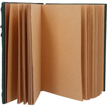 Load image into Gallery viewer, Fantasy Dragon Grimoire Gothic Spell Book Journal with Green Sculpted Cover
