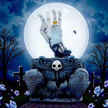 Load image into Gallery viewer, Corpse Bride Emily Hand Snow Globe Tim Burton Licensed Gothic Ornament Art
