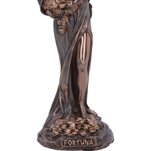 Fortuna Goddess of Fortune Bronze Figurine 15.2cm Mythology Decor Gift Boxed Statue