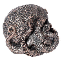 Charger l&#39;image dans la galerie, Steampunk Octopus Skull Statue - Gothic Collectible Fantasy Ornament
