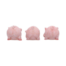 Load image into Gallery viewer, Three Wise Pigs Figurines Hear No, See No, Speak No Evil Cute Pig Ornaments Gift
