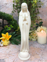 Load image into Gallery viewer, Alabaster Sculpture Virgin Mary Figurine Statue Religious Ornament Church Chapel-OsirisTradingUK
