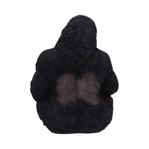 Cheeky Gorilla Statue Hilarious Home Decor Office & Man Cave ornament Rude Gift