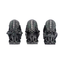 Load image into Gallery viewer, Nemesis Now Three Wise Cthulhu Gothic Figurines Fantasy Lovecraft Inspired Gift
