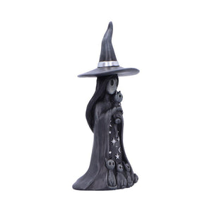 Little Souls Aura Figurine Gothic Witch Cat Stars and Moons Wiccan Altar Decor