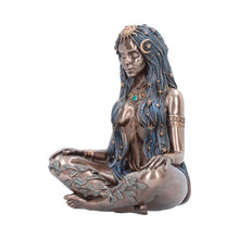 Load image into Gallery viewer, Celestial Goddess Statue Figurine Ornament Sculpture Moon Stars Pagan Wiccan
