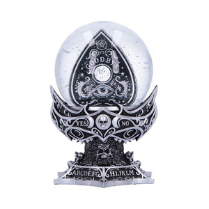 Gothic Spirit Board Snow Globe Occult Ouija Crystal Dome Witchcraft Altar Decor