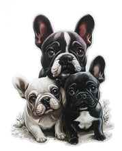 Load image into Gallery viewer, French Bulldog Metal Wall Art | Cute Dog Decor | Frenchie Puppy Wall Hanging 48cm x 36cm
